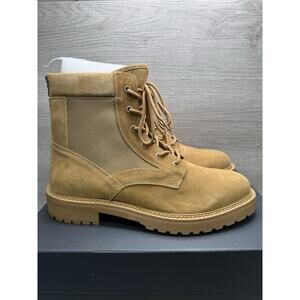 Saint Morta Legion Mens Ankle Boots Sz 11 Tan Suede Comfort Lace Up Back Zip